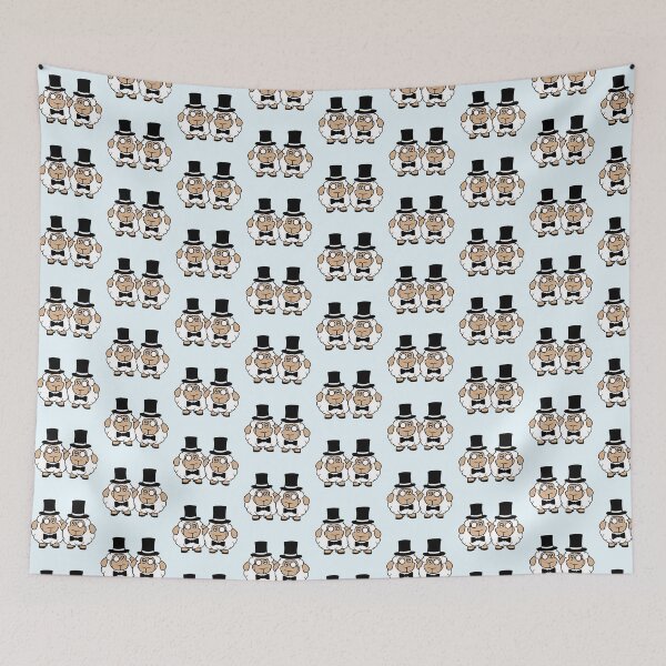 Item preview, 2 Sheep Men Gentlemen Top Hat Monocle Sir Two Mr. designed and sold by shirt-o-mat.