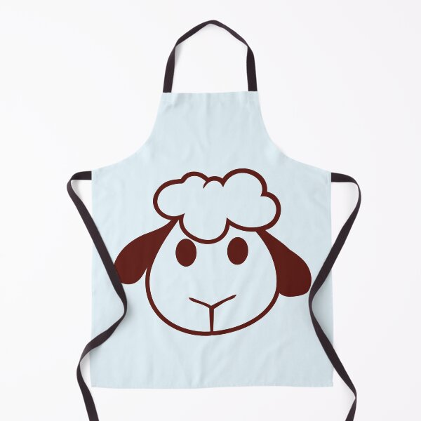 Item preview, Sheep Face Head Cute Small Baby Lamb Sweet Comic designed and sold by shirt-o-mat.