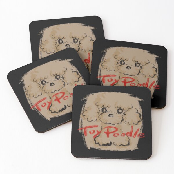 Item preview, Toy Poodle Simple brush drawing designed and sold by Toru Sanogawa.