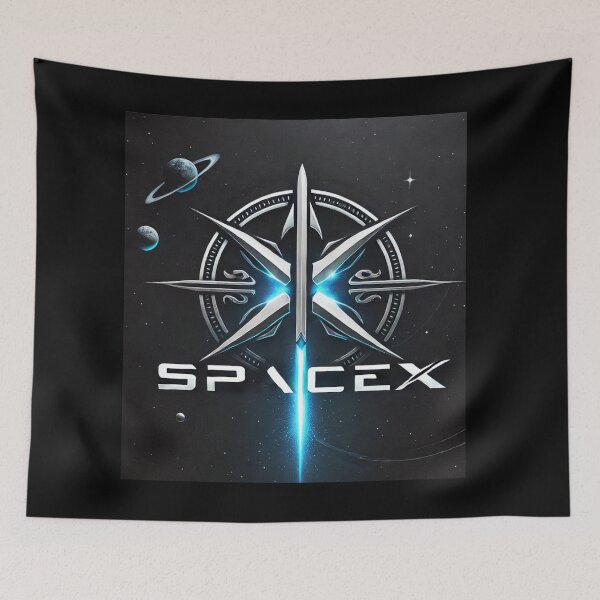 Item preview, spacex logo designed and sold by TEEJAMBOREE.