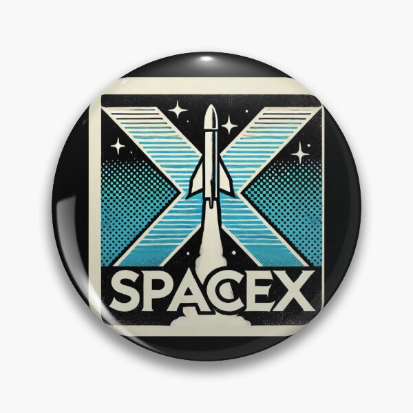 Item preview, spacex logo designed and sold by TEEJAMBOREE.