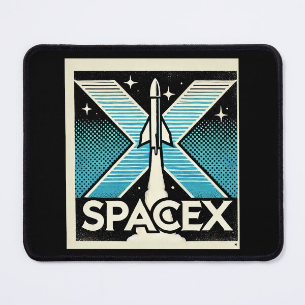 Item preview, spacex logo designed and sold by TEEJAMBOREE.