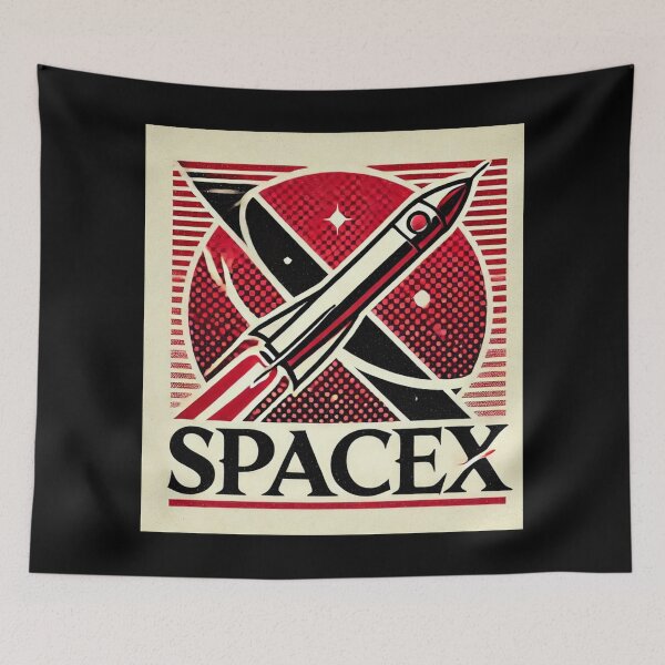 Item preview, spacex logo designed and sold by TEEJAMBOREE.