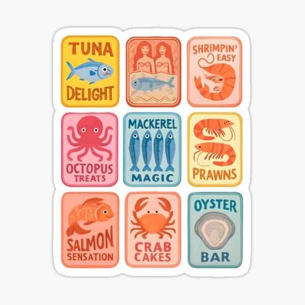 Item preview, Seafood Delights designed and sold by MoonmilkHaze.
