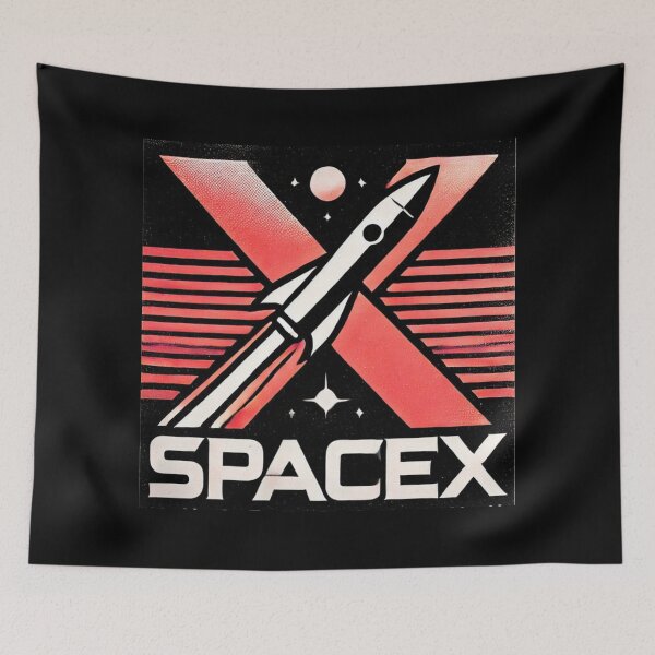 Item preview, spacex logo designed and sold by TEEJAMBOREE.