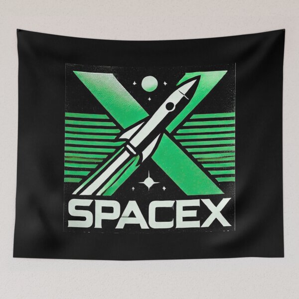 Item preview, spacex logo designed and sold by TEEJAMBOREE.