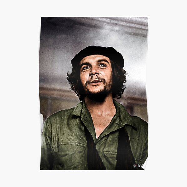 Ernesto Che Guevara, 1959 colorized Poster