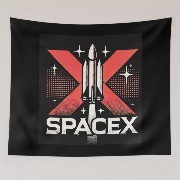 Item preview, spacex logo designed and sold by TEEJAMBOREE.