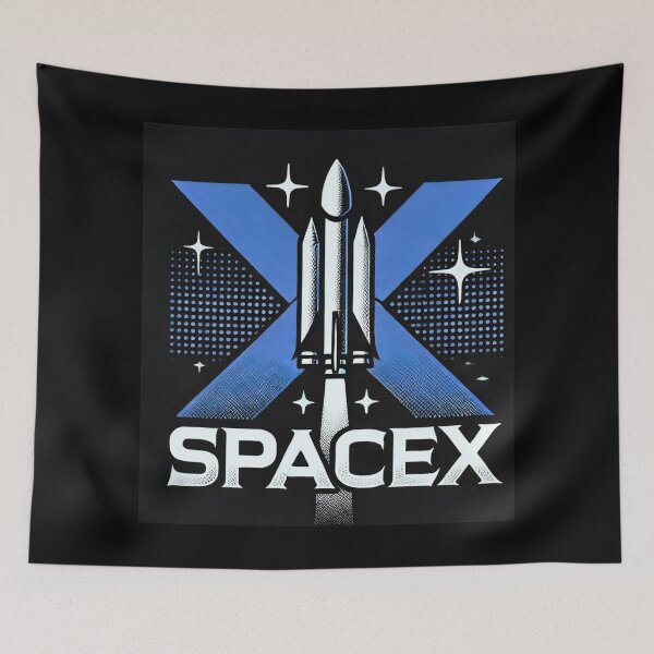 Item preview, spacex logo designed and sold by TEEJAMBOREE.