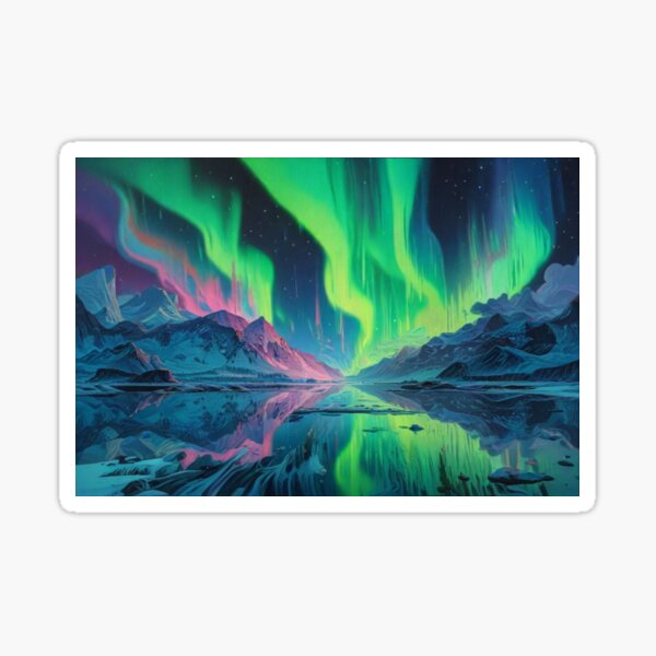 Northern Lights Sticker