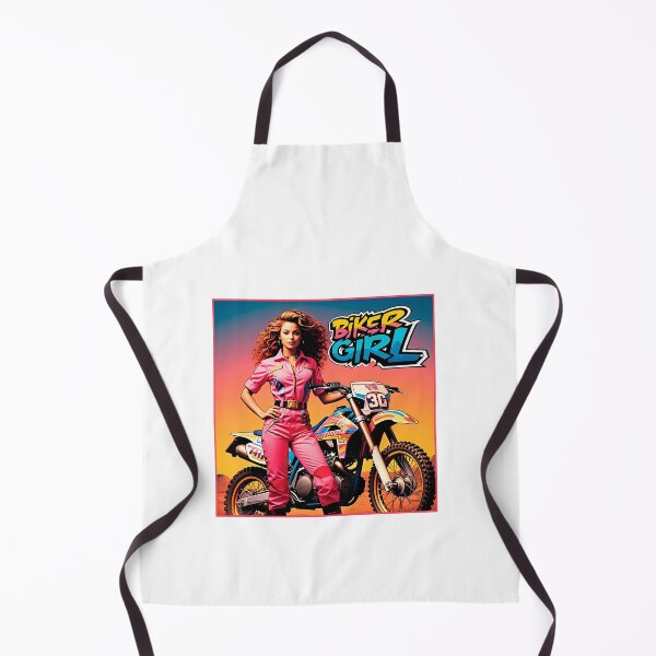 Item preview, Beautiful biker girl design, for girls who like comic-style adrenaline. designed and sold by UrbanTRIP.