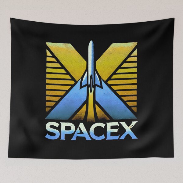 Item preview, spacex logo designed and sold by TEEJAMBOREE.