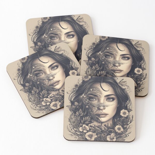 Item preview, Through the Petals: A Botanical Portrait designed and sold by KilianSzmid.