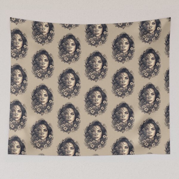 Item preview, Through the Petals: A Botanical Portrait designed and sold by KilianSzmid.