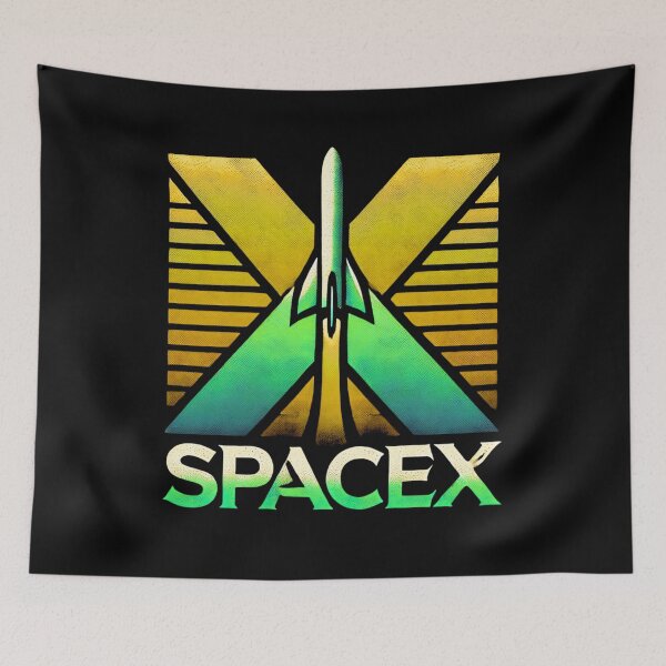 Item preview, spacex logo designed and sold by TEEJAMBOREE.
