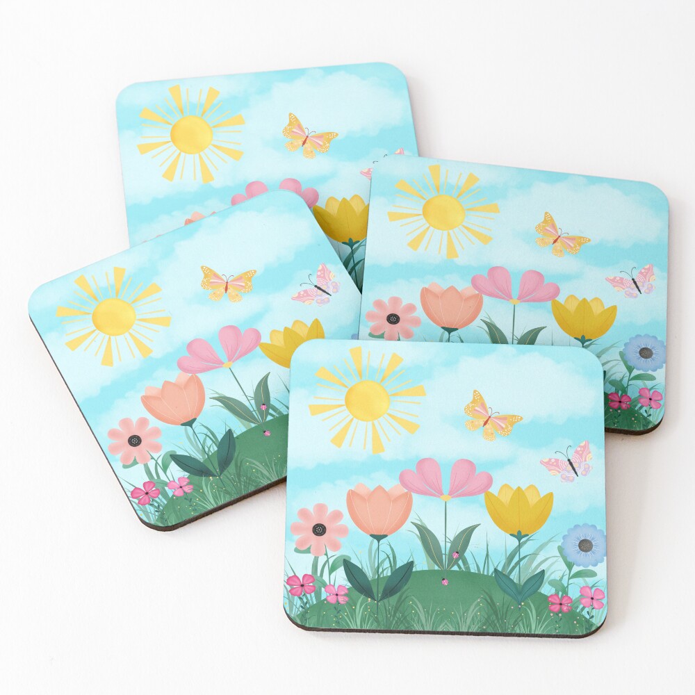 Item preview, Coasters (Set of 4) designed and sold by NotPrettyinPink.