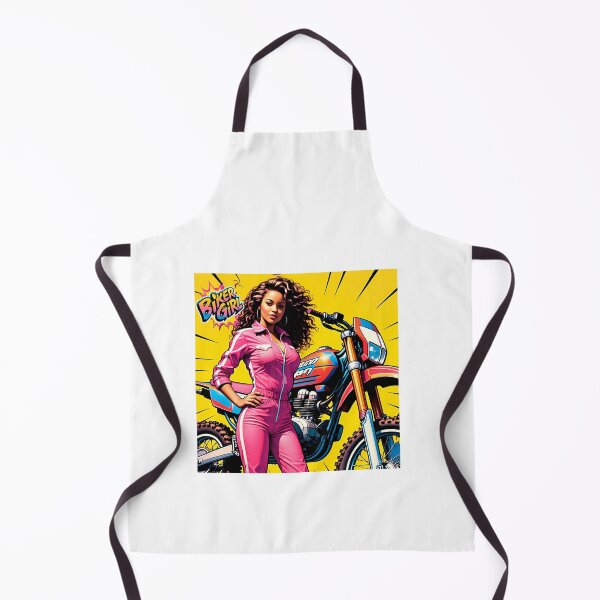 Item preview, Beautiful biker girl design, for girls who like comic-style adrenaline. designed and sold by UrbanTRIP.