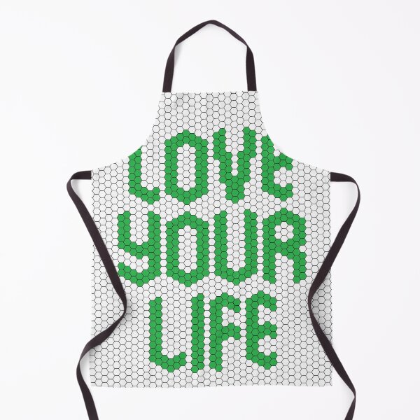 Item preview, Love Your Life Green Mosaic Personal Growth Mindset designed and sold by kakarikihill.
