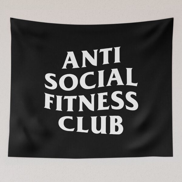 Item preview, Anti Social Fitness Club designed and sold by joobers.