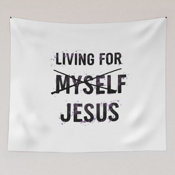 Item preview, Living for Jesus (Not Myself).  designed and sold by Faithloveshop.