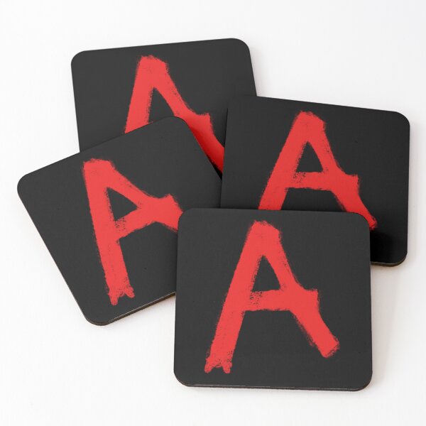 Item preview, LETTER A RED PAINT DESIGN designed and sold by Carrotmaker.