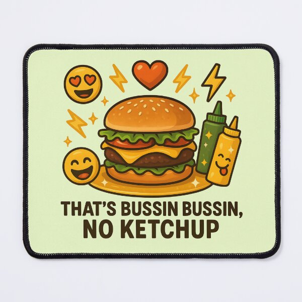 Item preview, That’s Bussin Bussin, No Ketchup designed and sold by MAD's Recreation Studio.