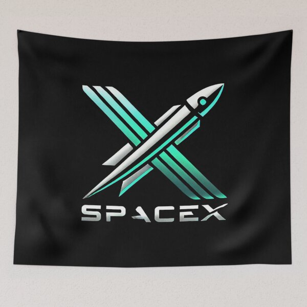 Item preview, spacex logo designed and sold by TEEJAMBOREE.