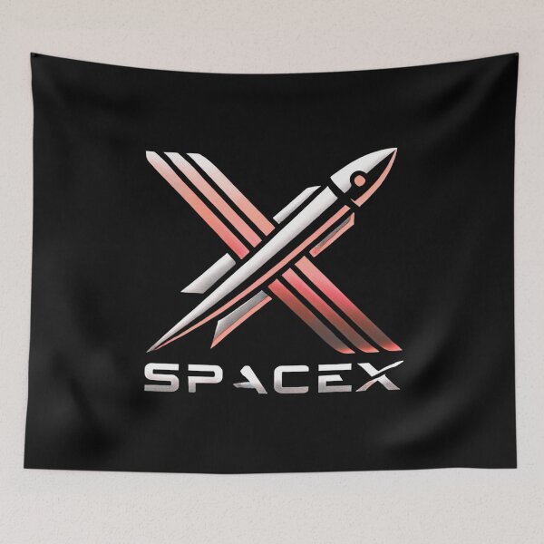 Item preview, spacex logo designed and sold by TEEJAMBOREE.