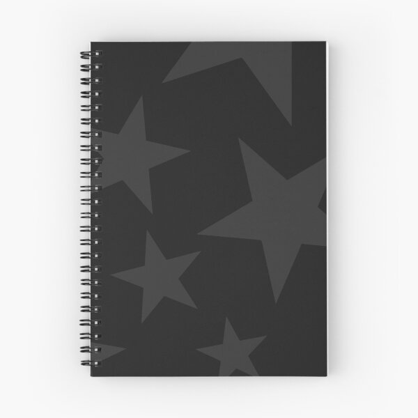 Item preview, Stealth Grey and Jet Black Big Ol' Stars designed and sold by STUDIO MORE Los Angeles.