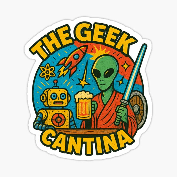 Item preview, The Geek Cantina designed and sold by SweetAsStickers.