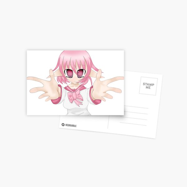 Item preview, 2000s pink anime girl designed and sold by R4d14t10n.