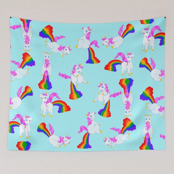 Item preview, Unicorns farting rainbows designed and sold by YourVagesty.
