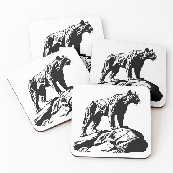 Item preview, Puma Cougar Panther Mountain Lion Wild Cat Predator Hunt designed and sold by inkoutninja.