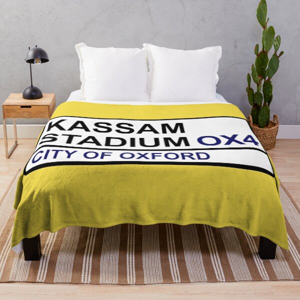 Artikelvorschau, Ikonisches Straßenschild des Oxford Kassam Stadium entworfen und verkauft von DelfDesign.