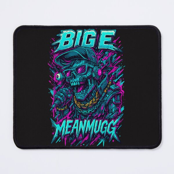 Item preview, Big E Meanmugg: Cyberpunk Zombie Rapper designed and sold by Thaivi Design.