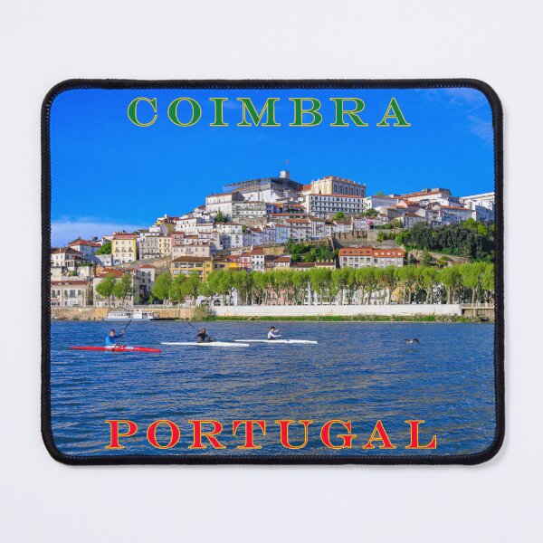 Item preview, Vintage Style Coimbra Portugal Travel Poster designed and sold by travelwitheric.