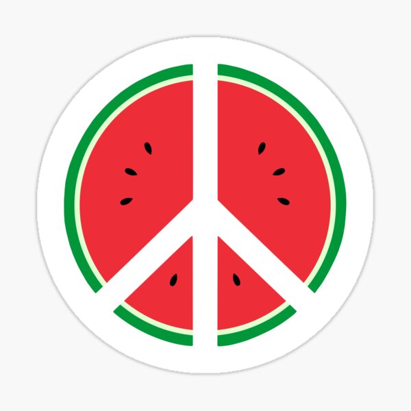 Artikel-Vorschau von Wassermelonenfrieden, designt und verkauft von Eat the Rich.