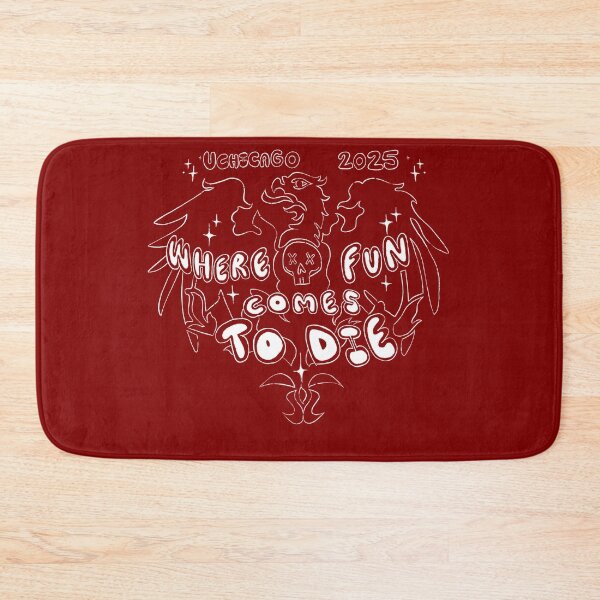 Item preview, 24-25 Where Fun Goes to Die Design: White designed and sold by Thangaraj-House.