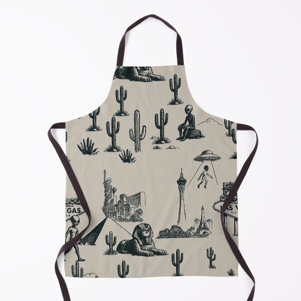 Artikelvorschau, Retro Alien Desert Toile in Las Vegas Szene entworfen und verkauft von Loomandlorebyh.