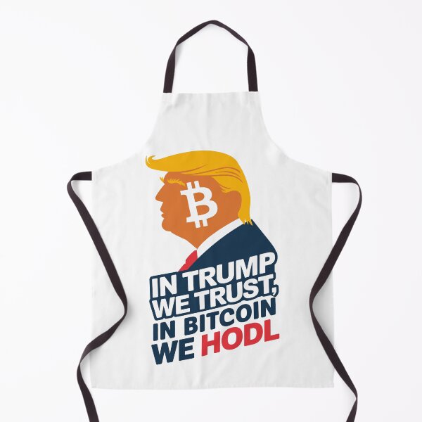 Item preview, In Trump We Trust – In Bitcoin We HODL designed and sold by BeamiCreations.