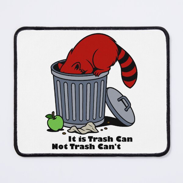 Item preview, Trash Can Panda - Dark Red designed and sold by AngelMiette.