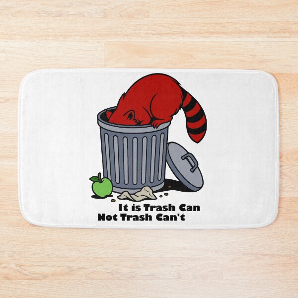 Item preview, Trash Can Panda - Dark Red designed and sold by AngelMiette.