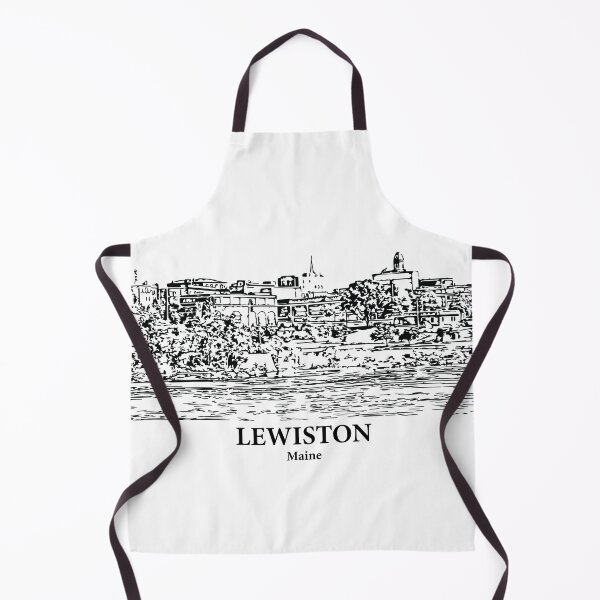 Item preview, Lewiston - Maine designed and sold by Lakeric Cityscapes.