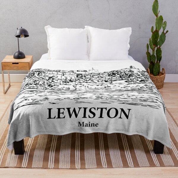 Item preview, Lewiston - Maine designed and sold by Lakeric Cityscapes.