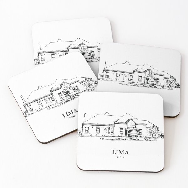 Item preview, Lima - Ohio designed and sold by Lakeric Cityscapes.