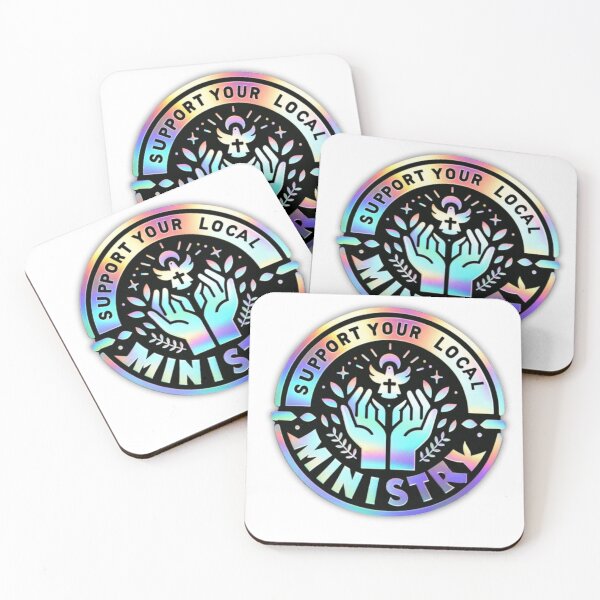 Item preview, Support Your Local Ministry Sticker designed and sold by Hopeledbyfaithshop.