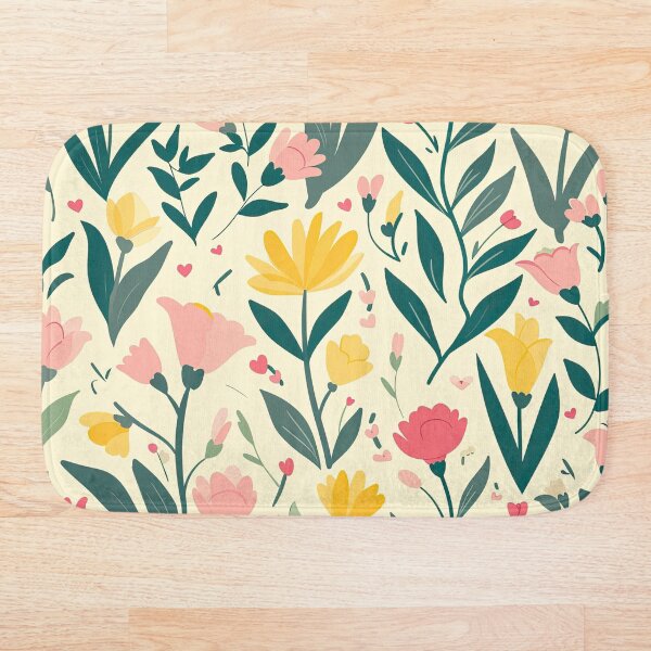 Item preview, Patrón floral pastel: linda ilustración botánica de flores silvestres de primavera designed and sold by YourPrettyHome.