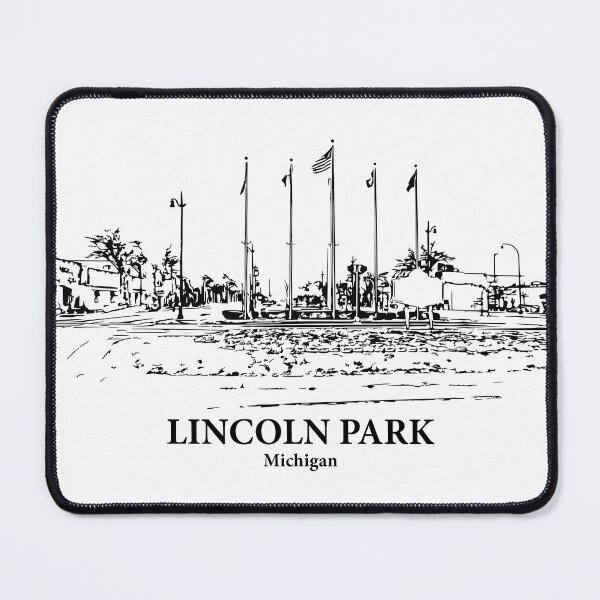 Item preview, Lincoln Park - Michigan designed and sold by Lakeric Cityscapes.