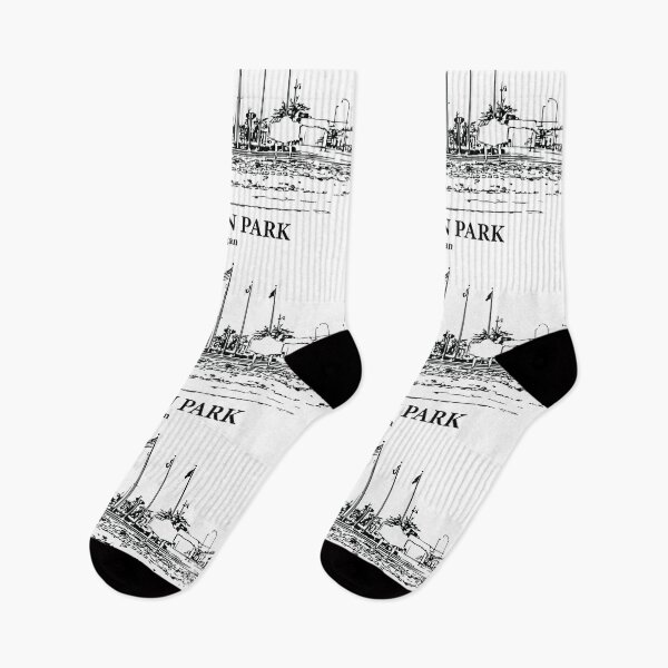 Item preview, Lincoln Park - Michigan designed and sold by Lakeric Cityscapes.