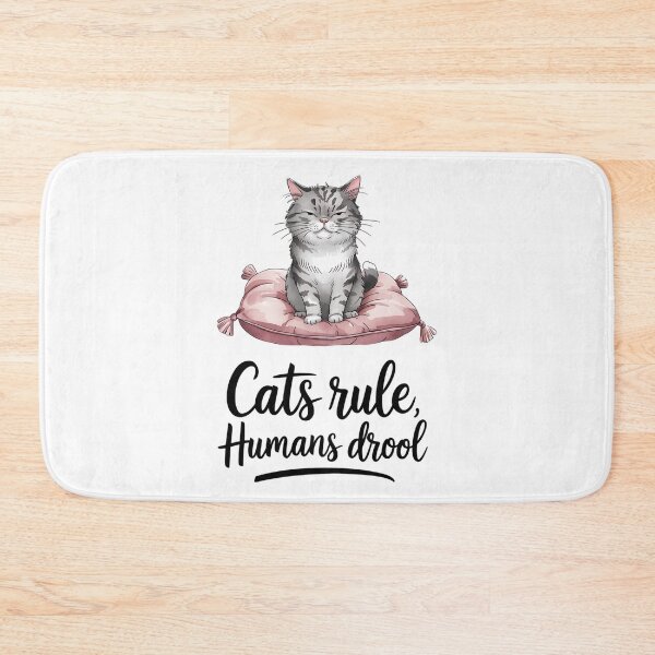 Item preview, Fancy Cat Sitting on Pink Pillow in Royal Mood designed and sold by Taans-Creation.